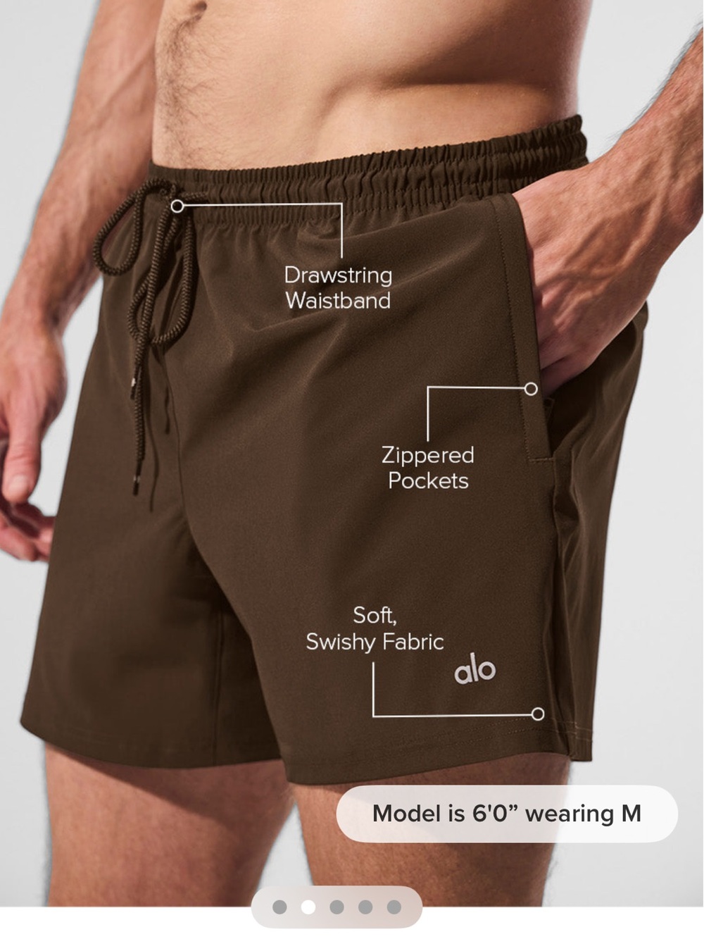 ALO Yoga Men’s 5” Circuit Shorts NWT